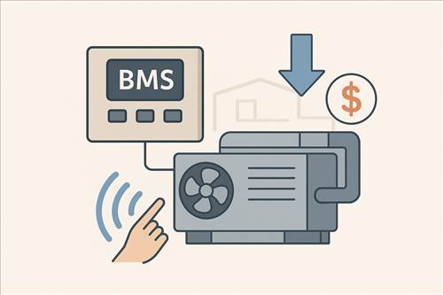 سیستم کنترل هوشمند BMS برای چیلر؛ چگونه هزینه انرژی را کاهش می‌دهد؟