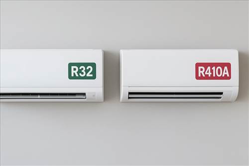معرفی و بررسی تفاوت‌های R32 و R410A در کولر گازی (اسپلیت)