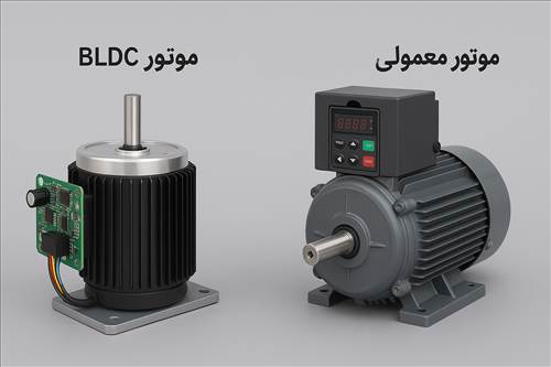 موتور BLDC بهتر است یا استفاده از اینورتر روی موتور معمولی