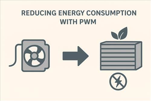 کاهش مصرف انرژی با PWM در موتور فن کویل