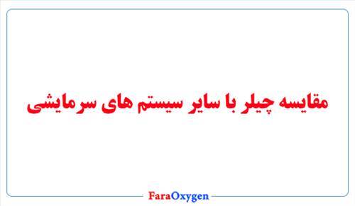 مقایسه چیلر با سایر سیستم های سرمایشی