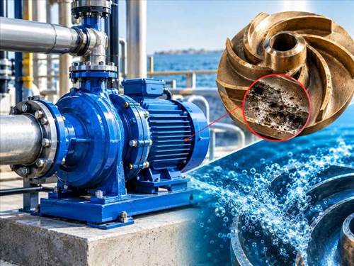 کاویتاسیون پمپ آب به چه معناست و چگونه باعث تخریب پروانه می شود؟