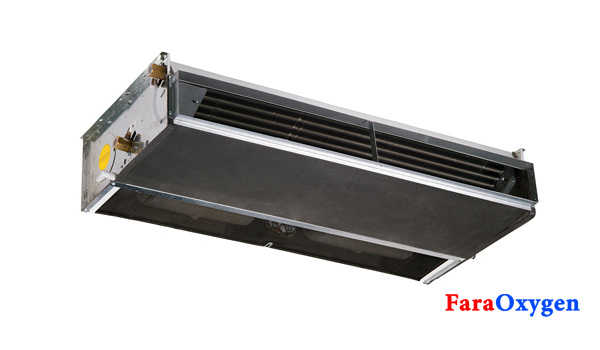 فن کویل سقفی روکار چپ HL-200/NEW01 برند تهویه