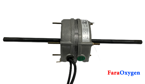 الکتروموتور یک بیستم کولری (37 وات) دو سر شفت الکترومگا الکتروموتور یک بیستم کولری دو سر شفت الکترومگا