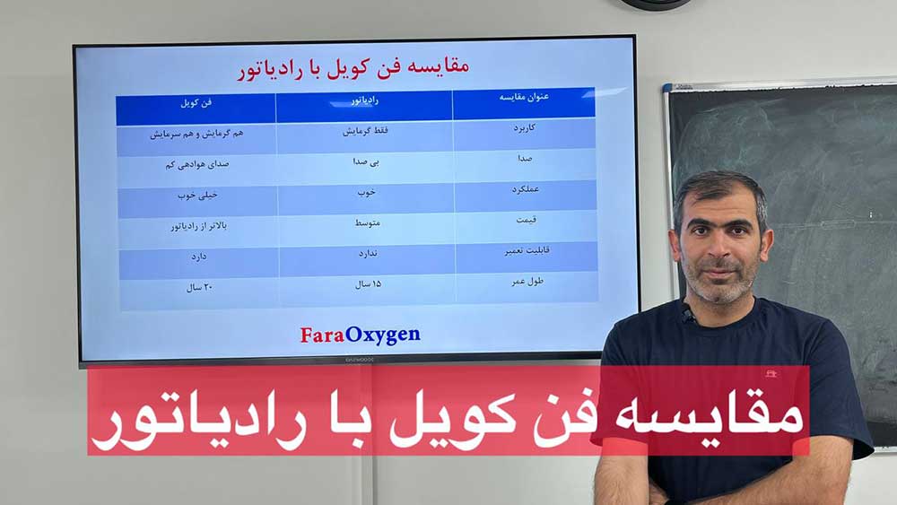 مقایسه فن کویل با رادیاتور مزایا و معایب به زبان ساده